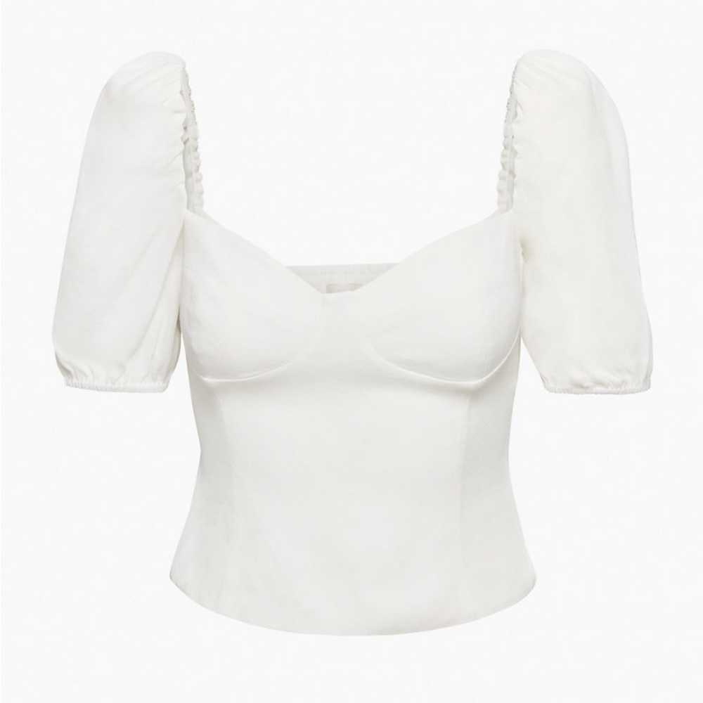 Novella blouse - NWT - L - light birch - wilfred